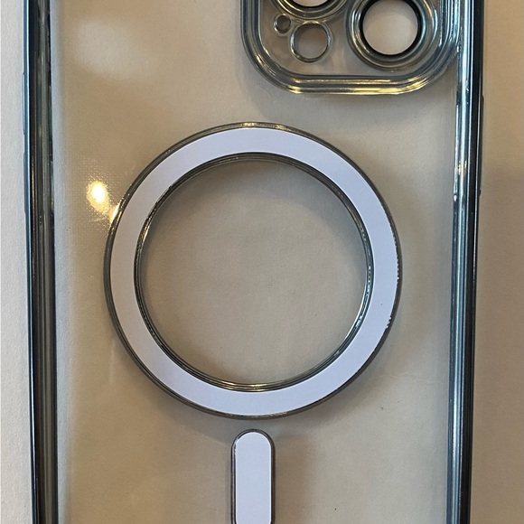 Hython Magnetic Clear Case for iPhone 12 Pro Max Case 6.7 Black   NEW - Picture 5 of 12